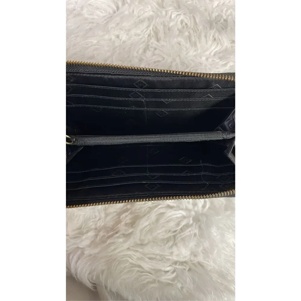 NWOT Vera Bradley Wallet Tan Red And Black